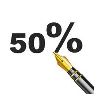 Fifty Percent Sale N2