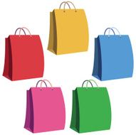 Shopping Bag Cartoon