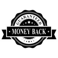 Money back guaranteed sign - VECTOR N3