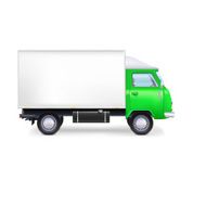 Commercial delivery cargo truck N3