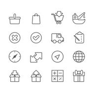 Shopping and logistic - Simple Icon N2
