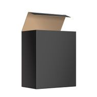 Realistic Package Box For Software device