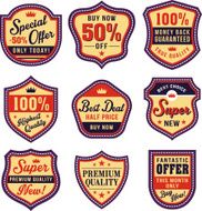 badge symbol set N3