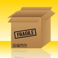 open box vector