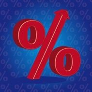 3d percent sign