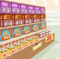 Rayon de supermarch&eacute;