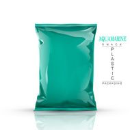 aquamarine snack plastic packaging N2