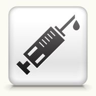 Square Button with Syringe N2