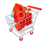 Shopping cart sale emblem