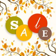 Vector Autumn Sale Design N3