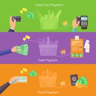 Concepts for online shopping delivery and payment methods