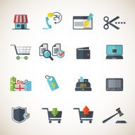 Shopping Icons N262