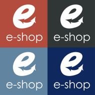 e shop vector design template N9