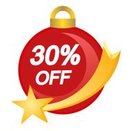 Christmas bubbles 30 sale