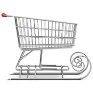 Vector Supermarket Sled
