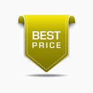 Best Price Yellow Label Icon Vector Design N2