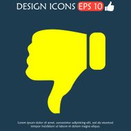 Like icon Flat design style modern vector illustration N20