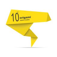 Origami price tag N2
