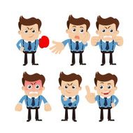 Set of businessman characters N28