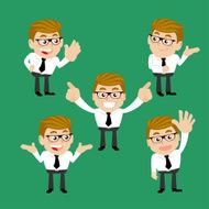 Set of businessman N4