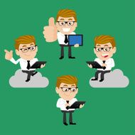 Set of businessman N5