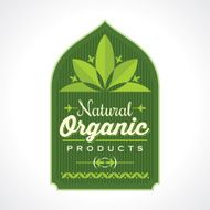 Set of ecology icons with green leaves in vector N2