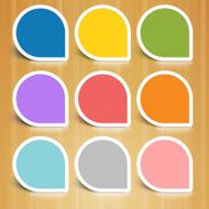 Vector Labels Design Elements Set