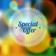 Vintage Sale Special Offer Sticker N11