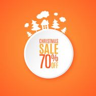 Christmas sale applique banner N2