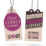 Summer Sales Hang Tags N3