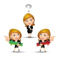 People Set - Business Selection Businesswoman