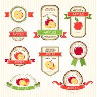 Apple labels collection N2
