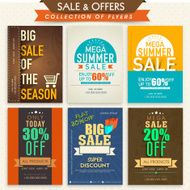 Set of Sale Flyers