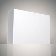 Package white box design template for your package design