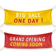 big sale and grand opening banners N2