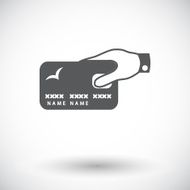 Credit card single icon N5