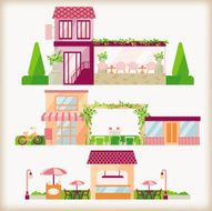 set of buildings N2
