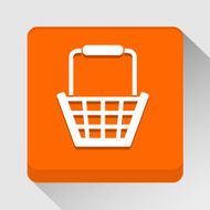 Basket icon great for any use Vector EPS10 N2