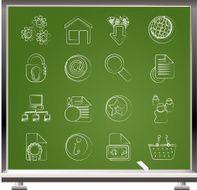 Website and internet icons N22