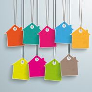 9 Colored Price Sticker