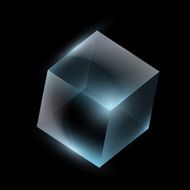 glass cube