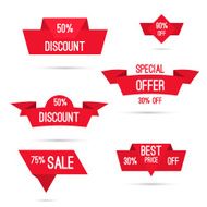 Set tags with ribbons and labels N13