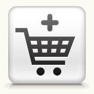 Square Button with Add to Shopping Cart