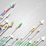 Arrow design background N26