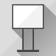 Template of advertising stand N5