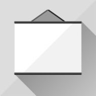 Template of advertising stand N7