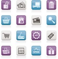 Shopping and website icons N2