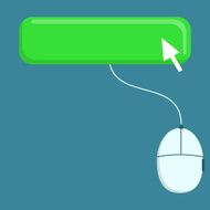 Mouse cursor by clicking button