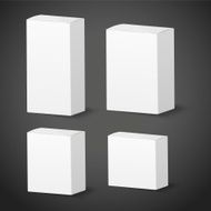 blank packing box set N2