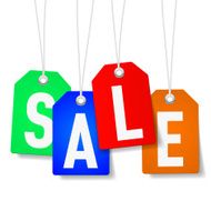Price tags with Sale word N3